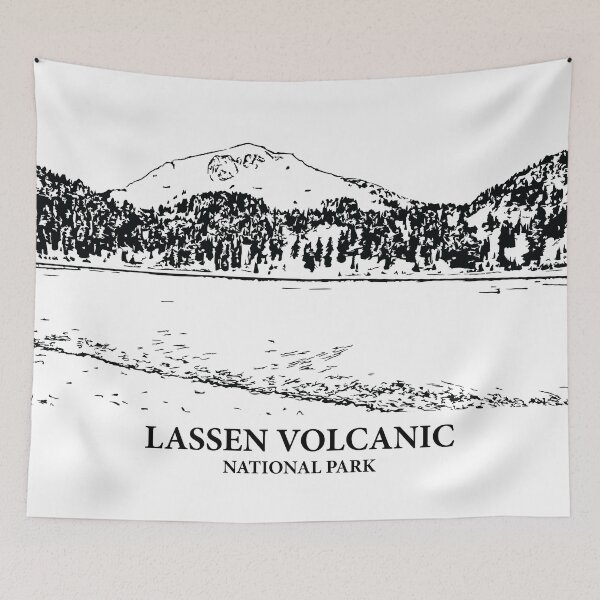 Item preview, Lassen Volcanic National Park designed and sold by Lakeric Cityscapes.
