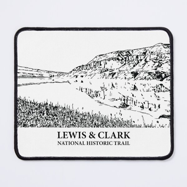 Item preview, Lewis & Clark National Historic Trail designed and sold by Lakeric Cityscapes.