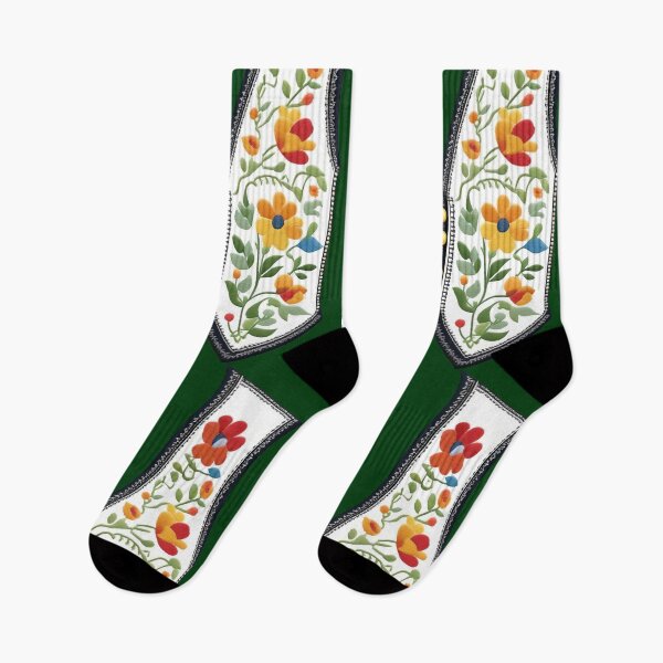 Item preview, Vest with flower embroidery designed and sold by Ciervo Primavera.