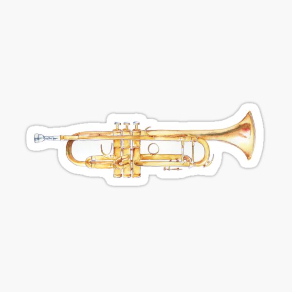 Trumpet Sticker
