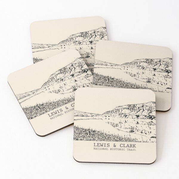 Item preview, Lewis & Clark National Historic Trail designed and sold by Lakeric Cityscapes.