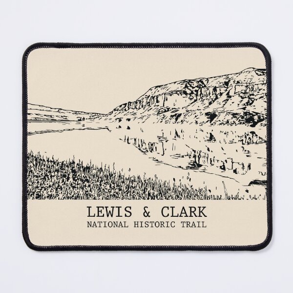 Item preview, Lewis & Clark National Historic Trail designed and sold by Lakeric Cityscapes.