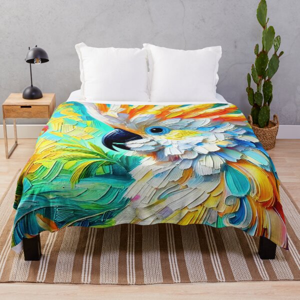 Item preview, Abstract Cockatoo Portrait designed and sold by ChrisButler.