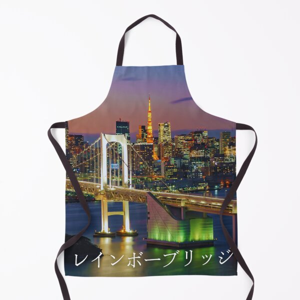 Item preview, Rainbow Bridge and Tokyo Tower at Night designed and sold by JAPANESE FAVORITES.