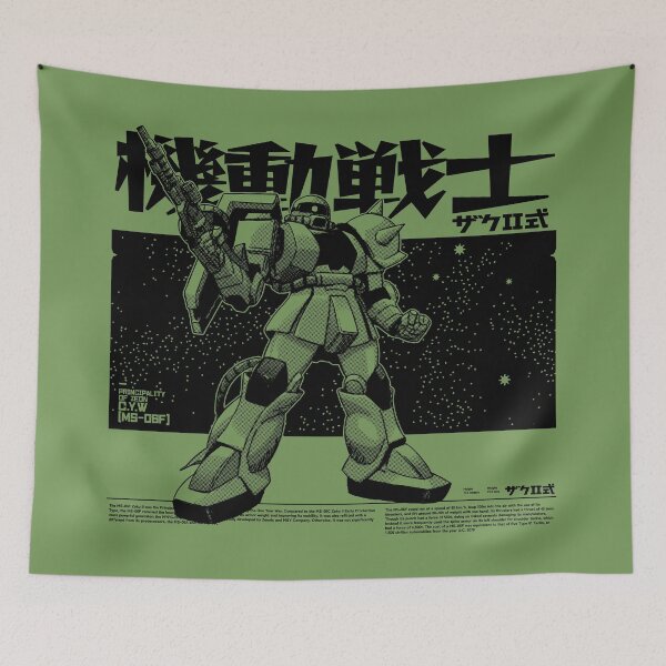 Item preview, Mobile Warrior Zaku II designed and sold by cynic1983.