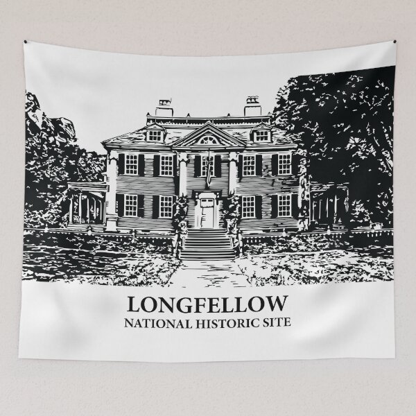 Item preview, Longfellow National Historic Site designed and sold by Lakeric Cityscapes.