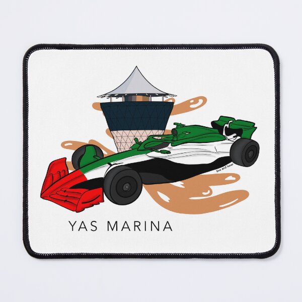 Item preview, F1 - ABU DHABI (with writing) designed and sold by lineandlunar.