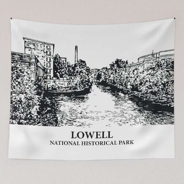 Item preview, Lowell National Historical Park designed and sold by Lakeric Cityscapes.
