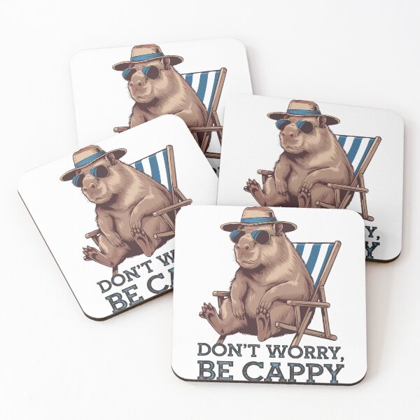 Item preview, Don't Worry, Be Cappy designed and sold by PhobosDesign.