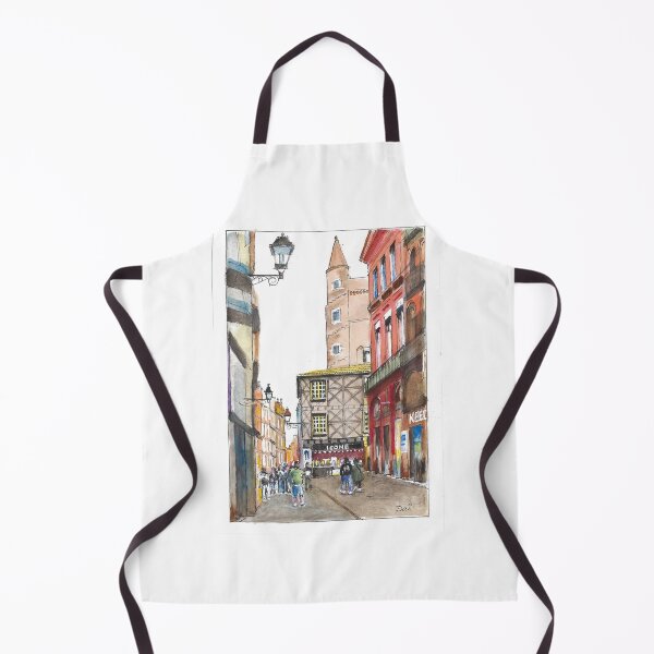 Item preview, Street Scene Toulouse France designed and sold by Dai Wynn Fine Art.