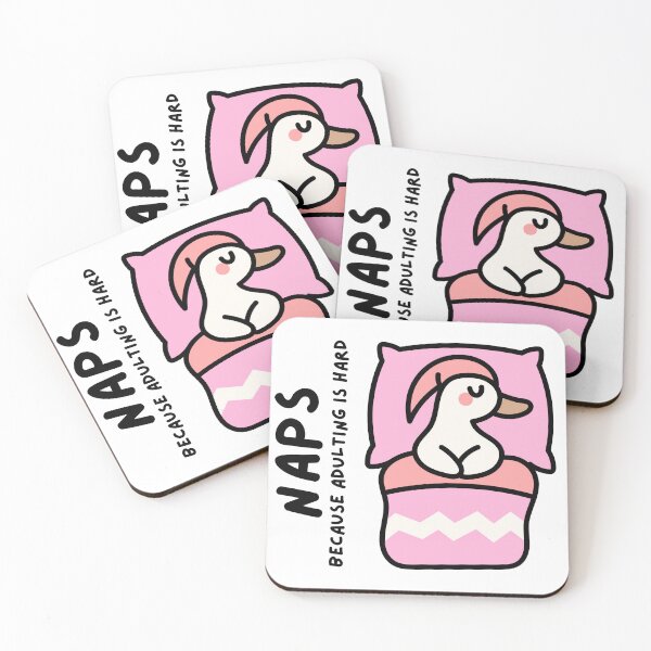 Item preview, Duck Napping - Naps Because Adulting is Hard designed and sold by Biddakate.