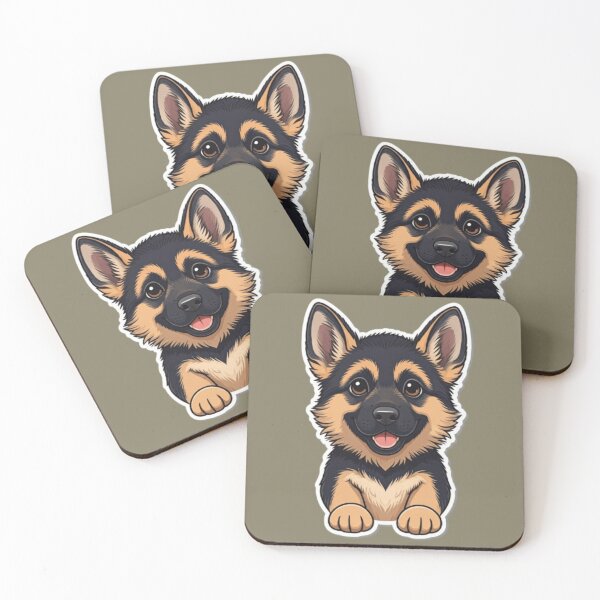 Item preview, German Shepherd Puppy designed and sold by StickersRyous.