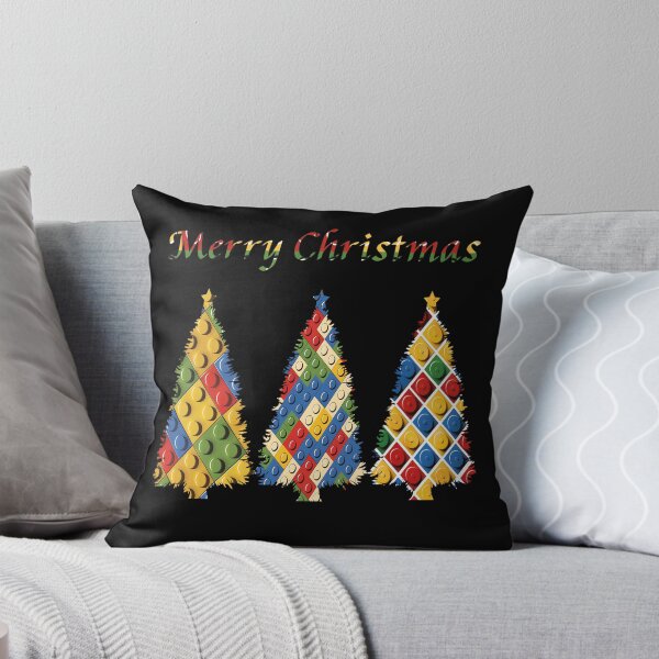 Item preview, Colorful Christmas Trees Made of Building Blocks for the Holidays designed and sold by ElenaHrubes.