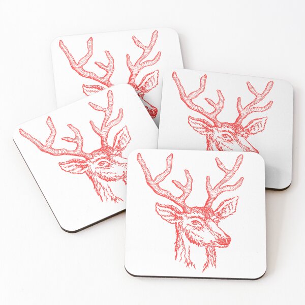 Item preview, Salmon-colored Deer designed and sold by margo-k.