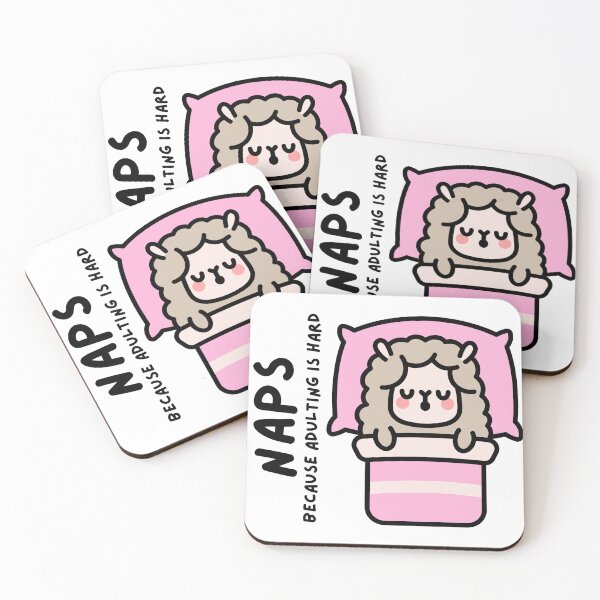 Item preview, Lama Napping - Naps Because Adulting is Hard designed and sold by Biddakate.