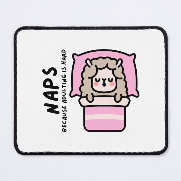 Item preview, Lama Napping - Naps Because Adulting is Hard designed and sold by Biddakate.
