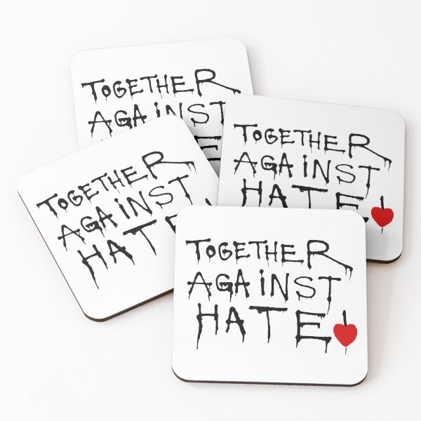 Item preview, Together Against Hate; Graffiti Style; designed and sold by StickerApe.