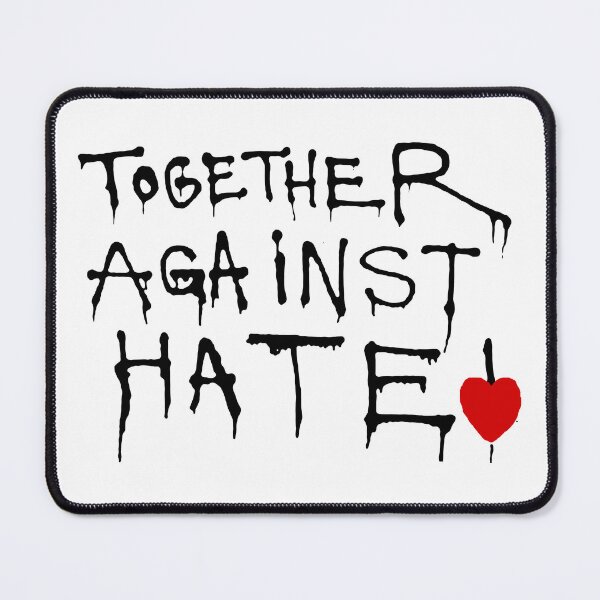 Item preview, Together Against Hate; Graffiti Style; designed and sold by StickerApe.