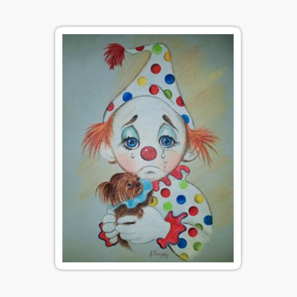 Item preview, Puppy Girl Clown designed and sold by SpaceParrots.