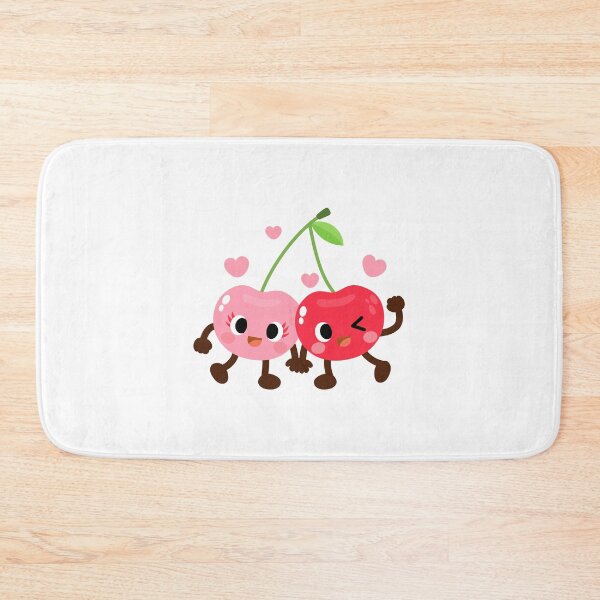 Item preview, Funny Cherry Couple Sweet Cartoon, Valentines day designed and sold by NoeySmiley55.