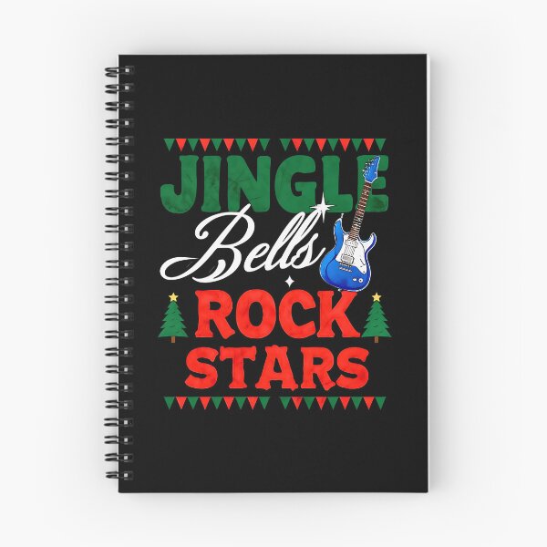 Item preview, Jingle Bells Rock Stars Christmas Guitar designed and sold by JerdbordinShop.