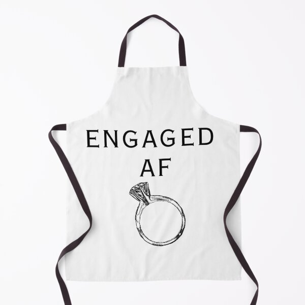 Item preview, Engaged Girl Funny Engaged Quote New Bride Engaged AF designed and sold by CCKimShop.