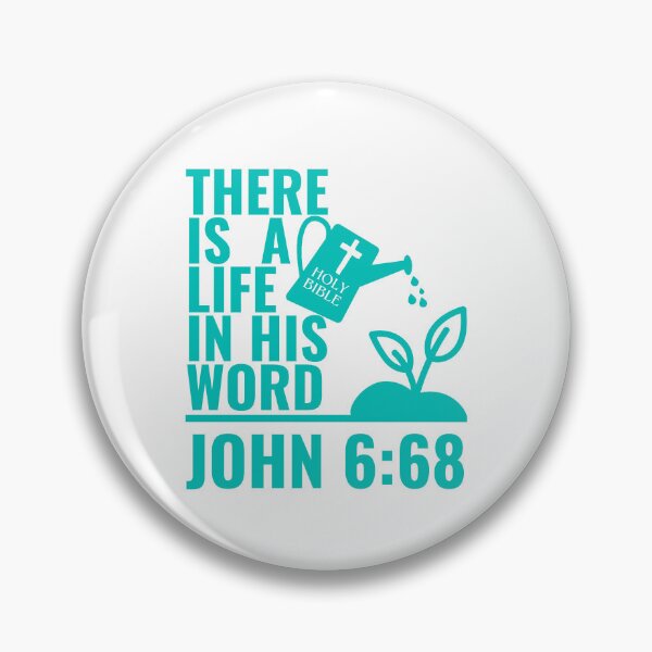 Item preview, There Is A Life In His Word, Christian Faith  designed and sold by MoriaStore.