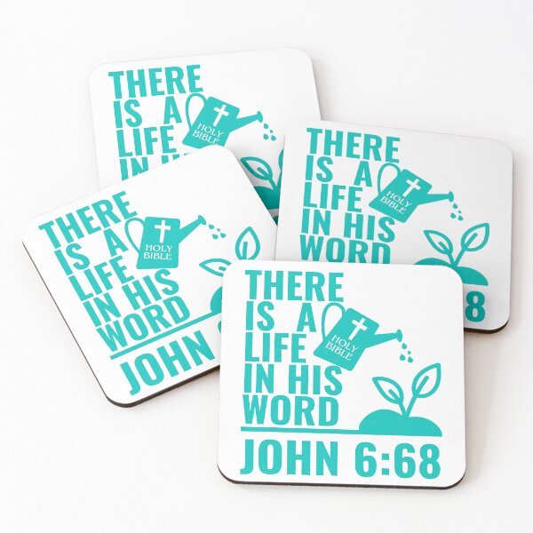 Item preview, There Is A Life In His Word, Christian Faith  designed and sold by MoriaStore.