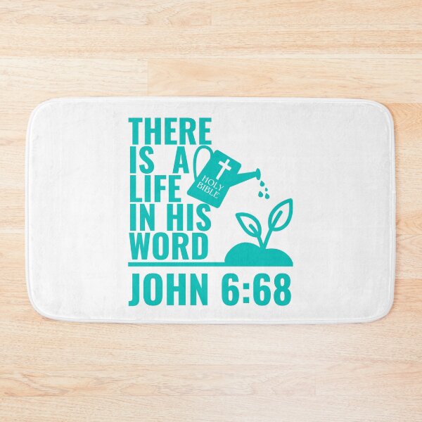 Item preview, There Is A Life In His Word, Christian Faith designed and sold by MoriaStore.