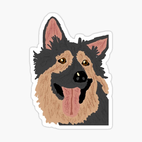 Item preview, Longhair German Shepherd Dog designed and sold by Herdin-Animals.