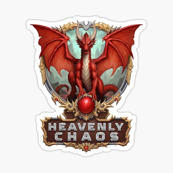 Schinhofen Heavenly Chaos Artwork Sticker