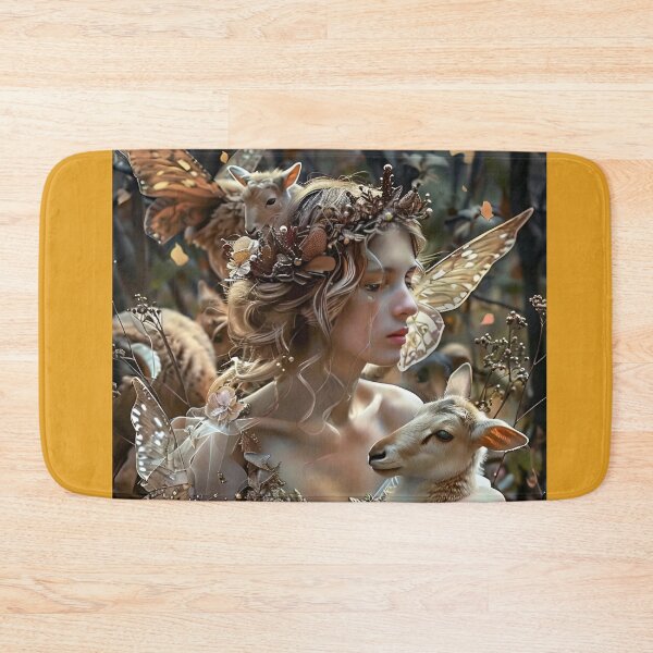 Item preview, "Natural Connection: Woman and Animals" designed and sold by Reina75.