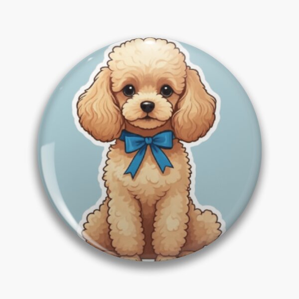 Aperçu de l'œuvre Caniche Toy créée et vendue par StickersRyous.