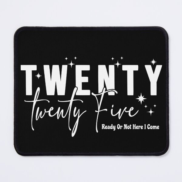 Item preview, 2025 Ready or Not New Years Eve Typography designed and sold by darkskydelights.