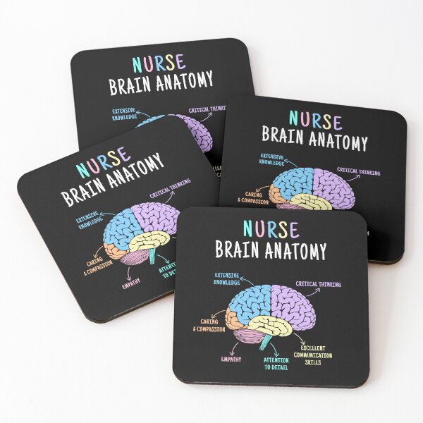 Item preview, Nurse Brain Anatomy - Nurse designed and sold by LeNew.
