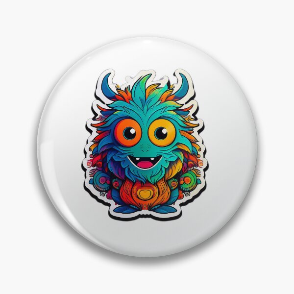 Item preview, Happy Cute Monster designed and sold by Pouyanpro.