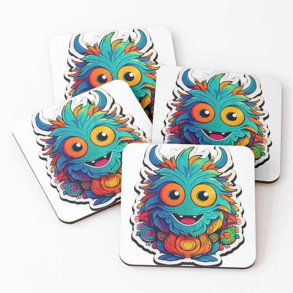 Item preview, Happy Cute Monster designed and sold by Pouyanpro.