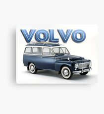 Vintage Volvo wagon Canvas Print