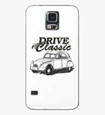 2CV Duck "Drive the Classic" Case/Skin for Samsung Galaxy