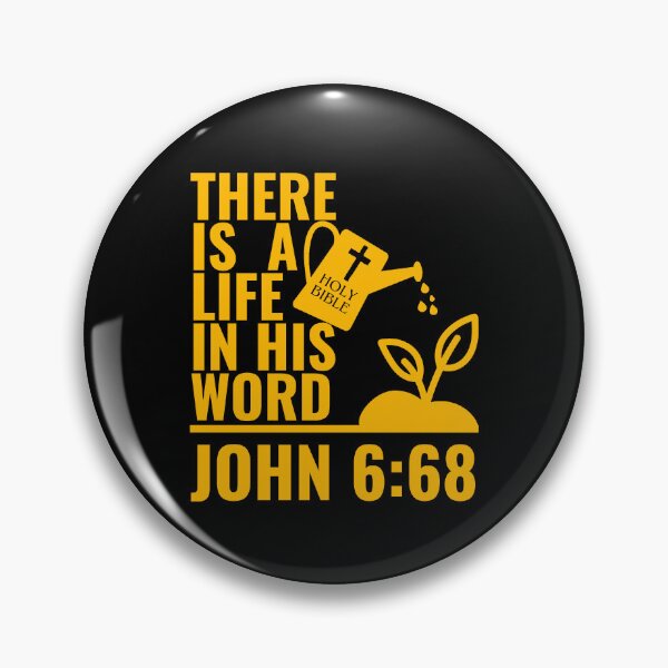 Item preview, Christian Quotes, There Is A Life In His Word.  designed and sold by MoriaStore.