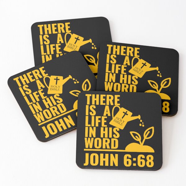 Item preview, Christian Quotes, There Is A Life In His Word.  designed and sold by MoriaStore.