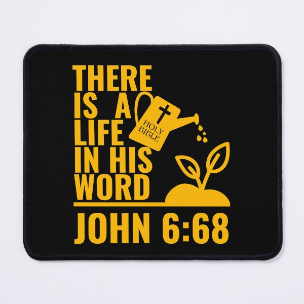 Item preview, Christian Quotes, There Is A Life In His Word. designed and sold by MoriaStore.