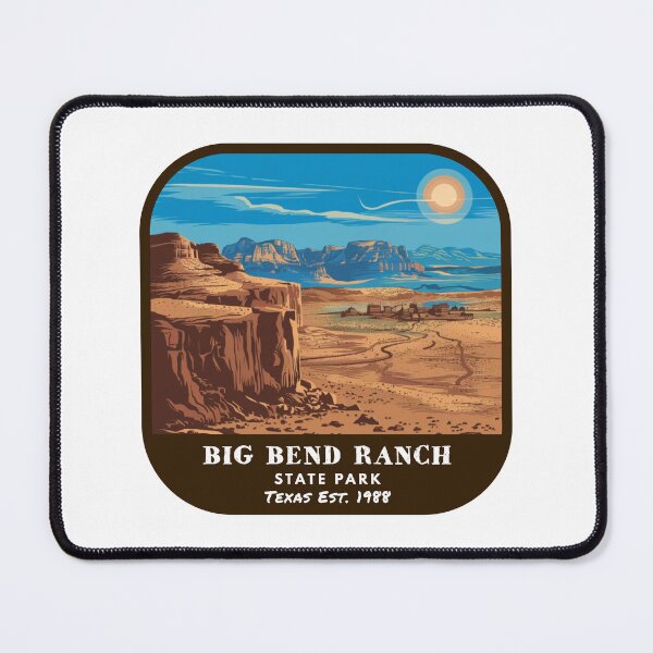 Item preview, Vintage Big Bend Ranch State Park (Texas State Park) designed and sold by RabbitK.