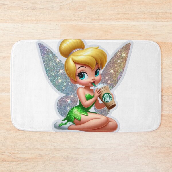 Item preview, ✨ Tinkerbell's with Starbucks Sparkle & Holographic Art Print ✨ designed and sold by Jhoane.