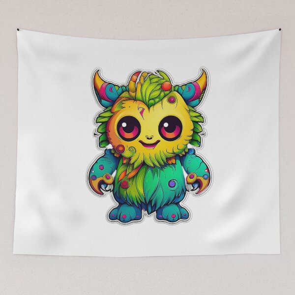 Item preview, Fantastic Happy Monster designed and sold by Pouyanpro.