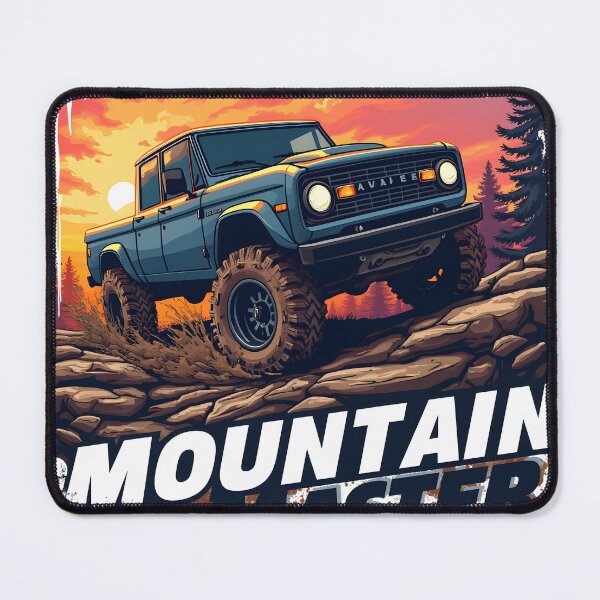 Item preview, Adventure off-roading experience scenic trail graphic art autumn landscape close-up view exploration concept designed and sold by SiamDigital4You.