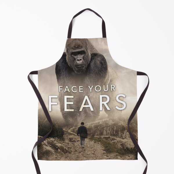 Item preview, Face Your Fears vs Gorilla - Success Motivational designed and sold by chantastical.