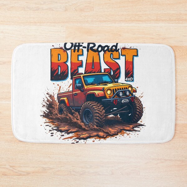 Item preview, Off-road adventure truck performance outdoor terrain vehicle action muddy environment dynamic view thrilling experience designed and sold by SiamDigital4You.