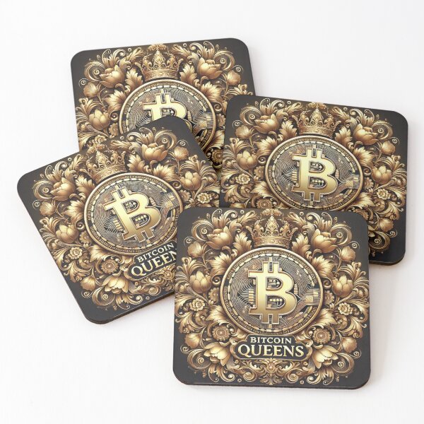 Item preview, Bitcoin Queens Flowers designed and sold by DrMamaHart.