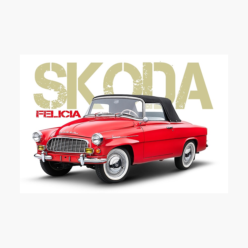 Skoda Felicia" Poster for Sale by RevheadRevhead | Redbubble
